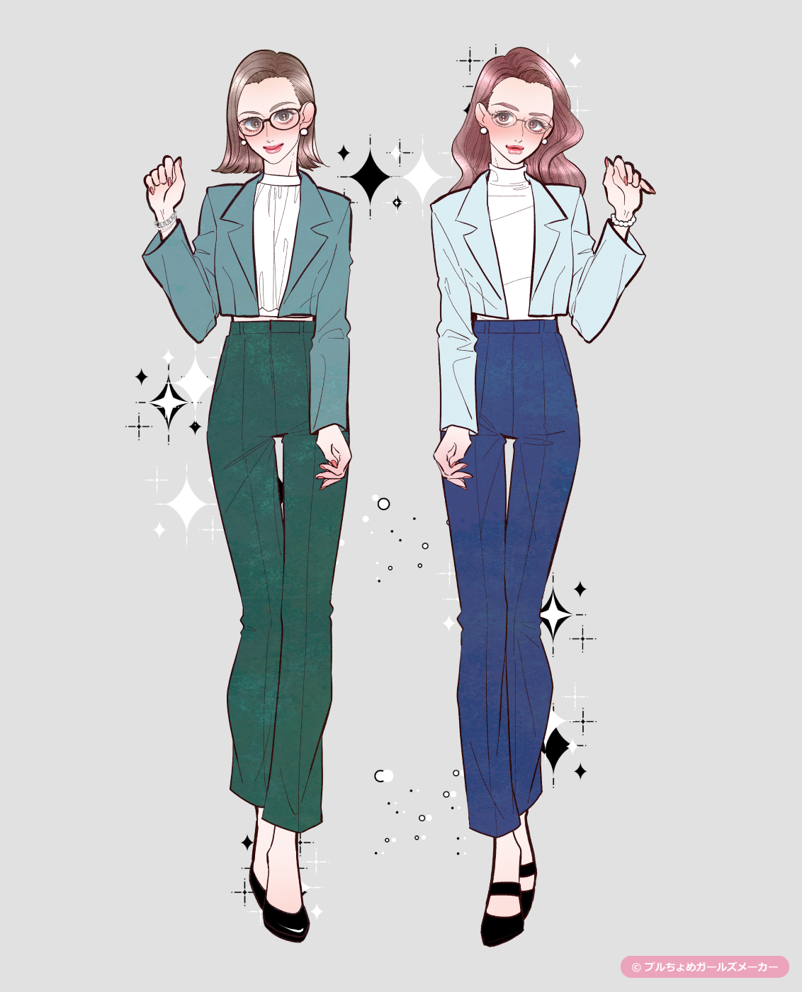 ガールズメーカーで作られた女の子1