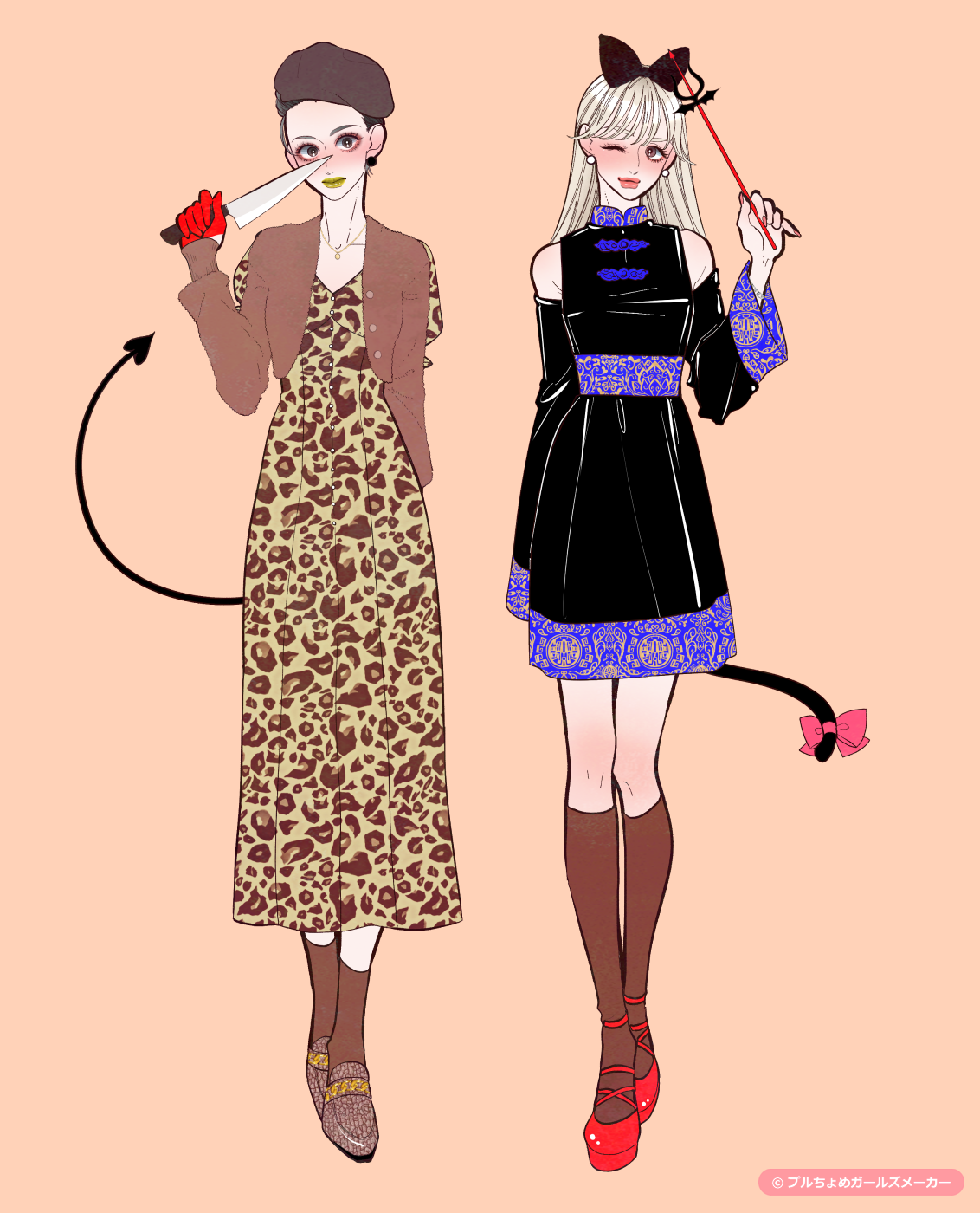 ガールズメーカーで作られた女の子2