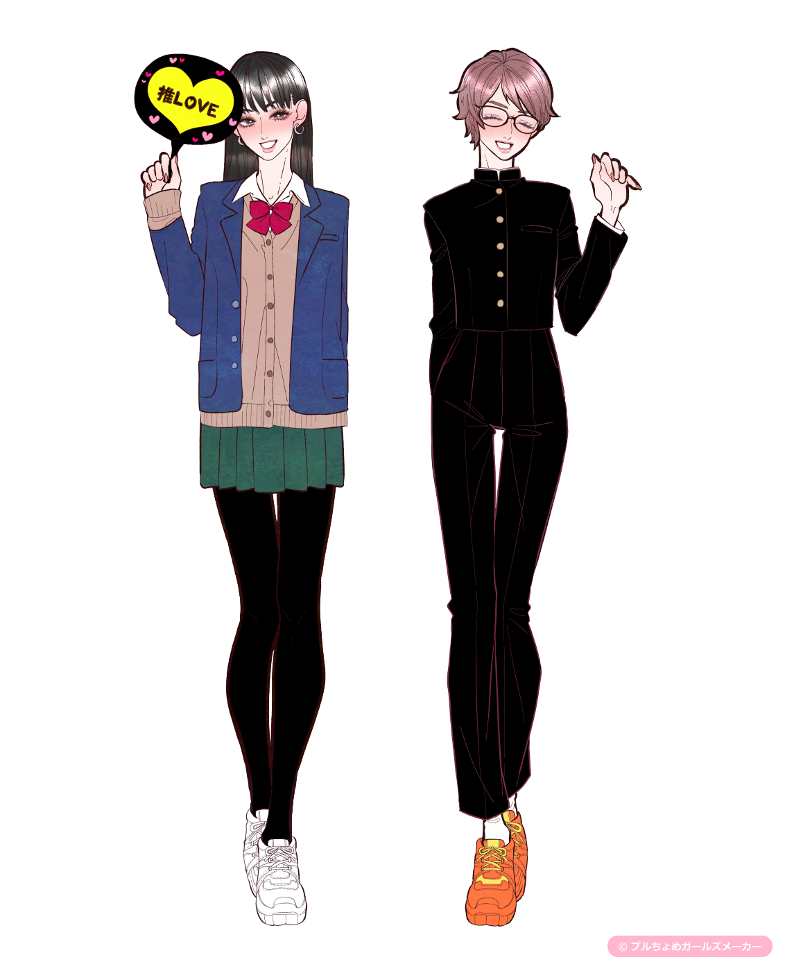 ガールズメーカーで作られた女の子8