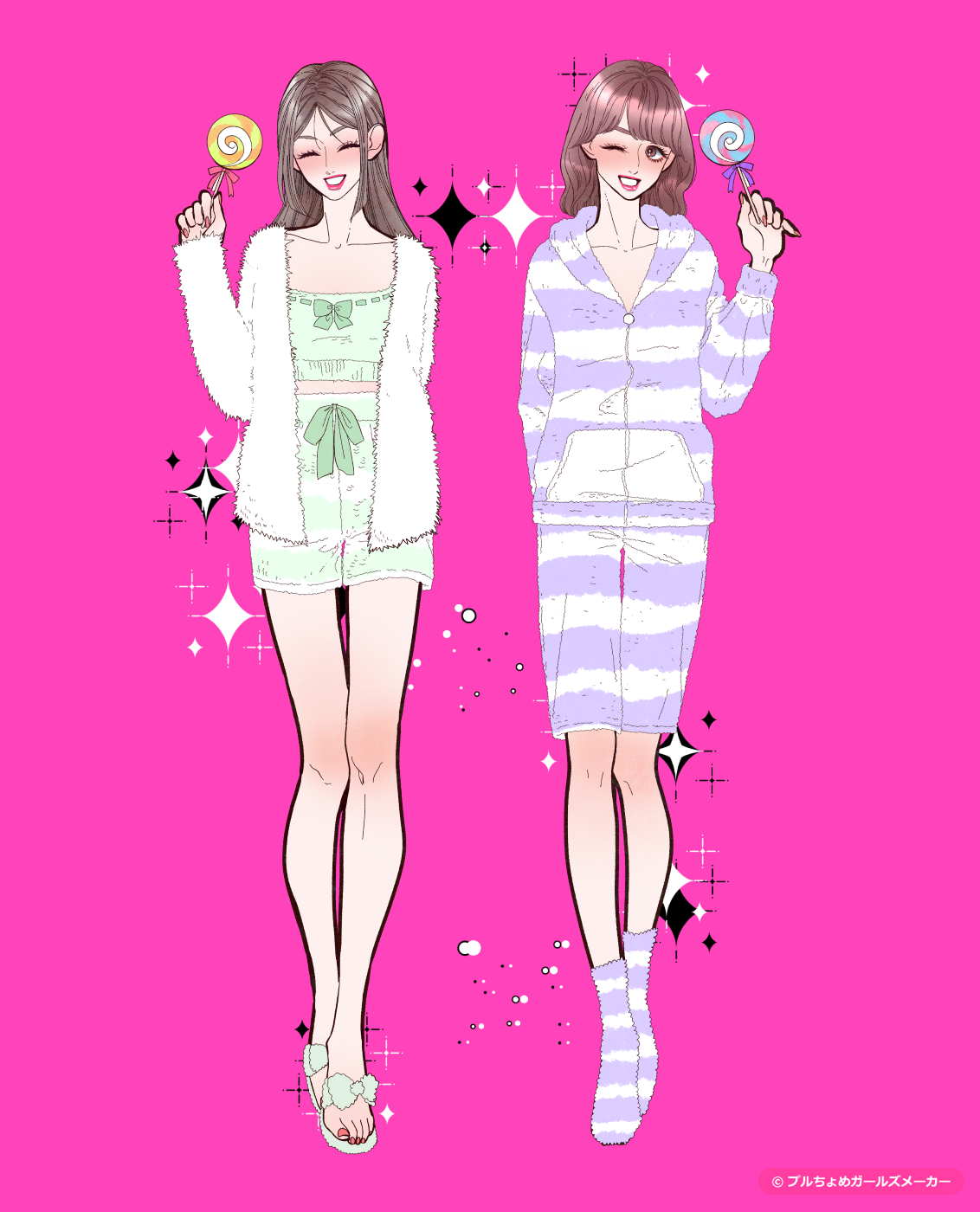ガールズメーカーで作られた女の子1