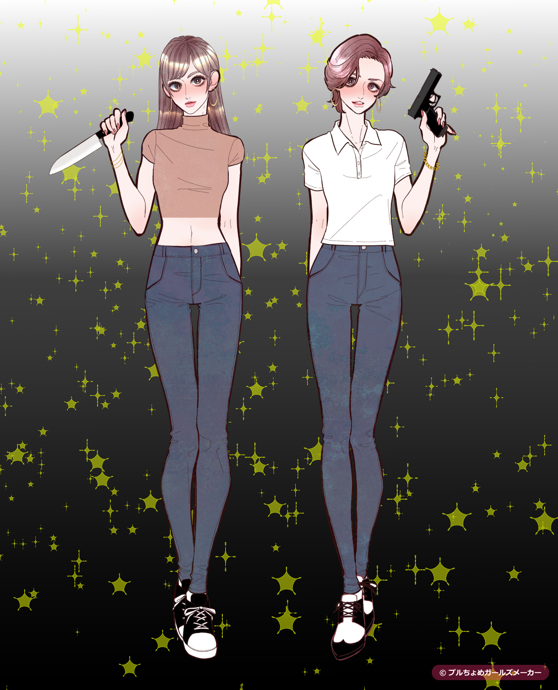 ガールズメーカーで作られた女の子3