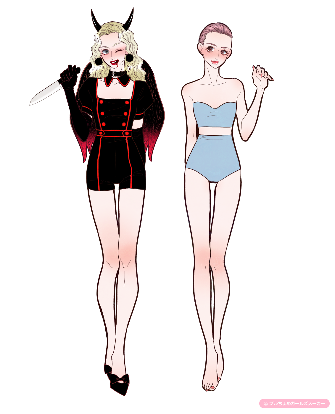 ガールズメーカーで作られた女の子7