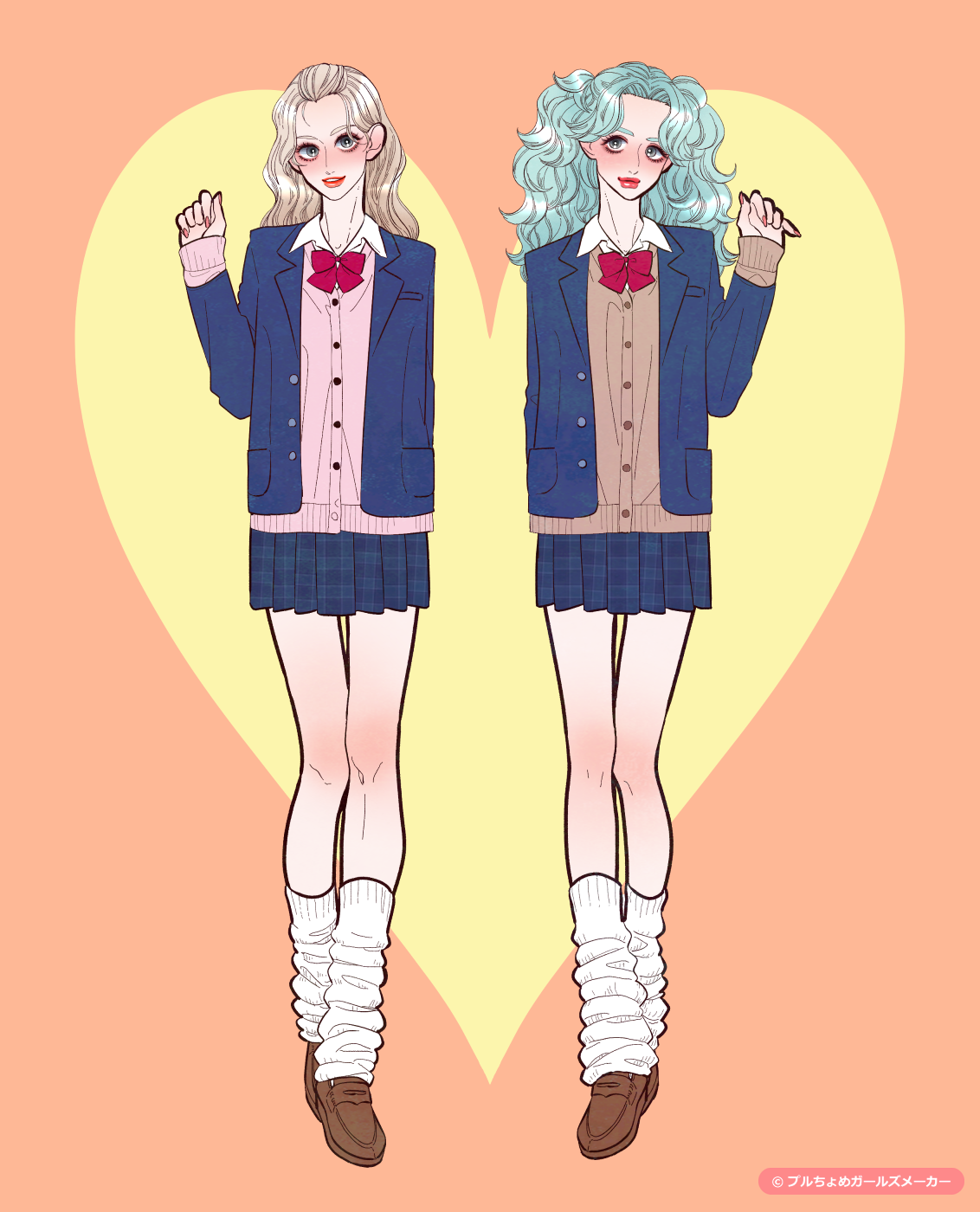 ガールズメーカーで作られた女の子4