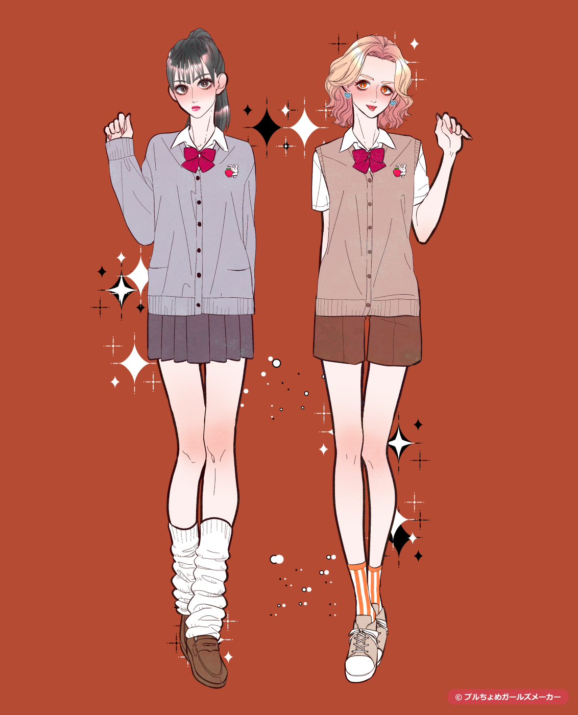 ガールズメーカーで作られた女の子4