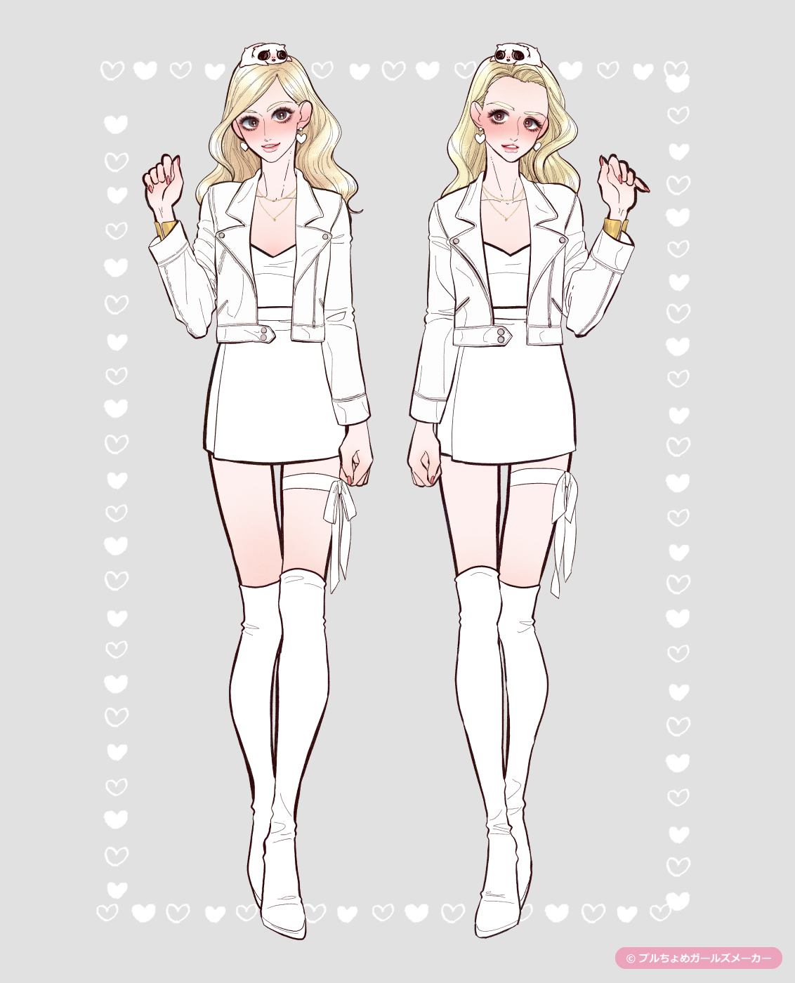 ガールズメーカーで作られた女の子2