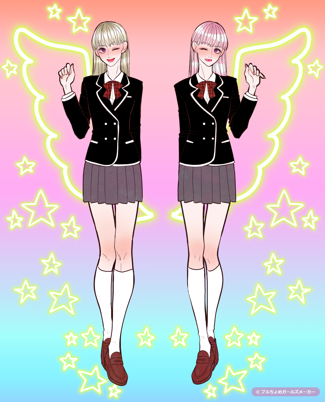 ガールズメーカーで作られた女の子5