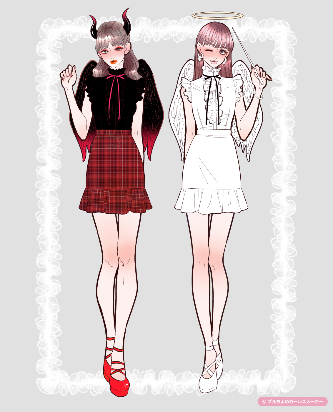 ガールズメーカーで作られた女の子3