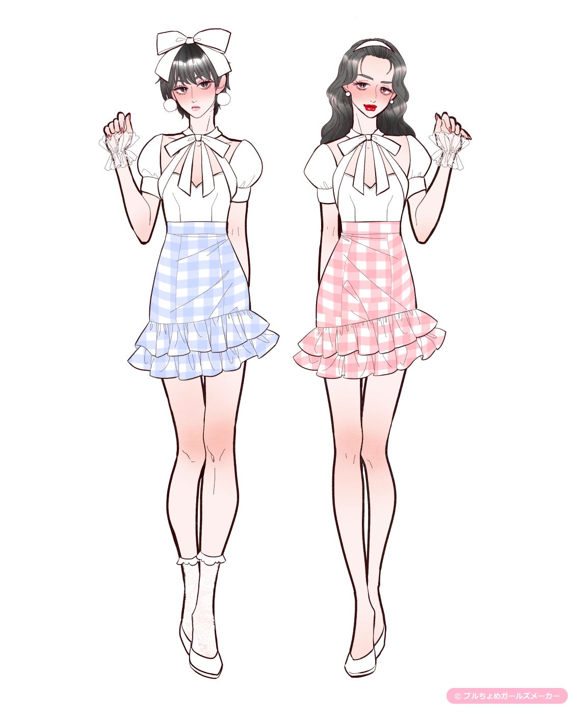 ガールズメーカーで作られた女の子2