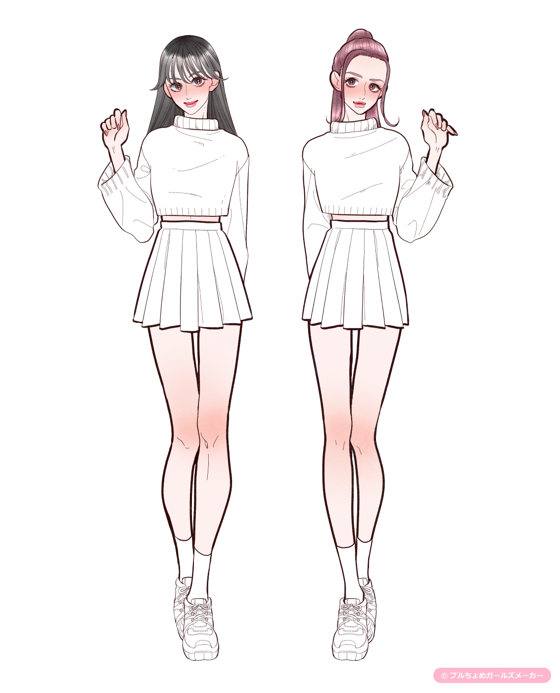 ガールズメーカーで作られた女の子6