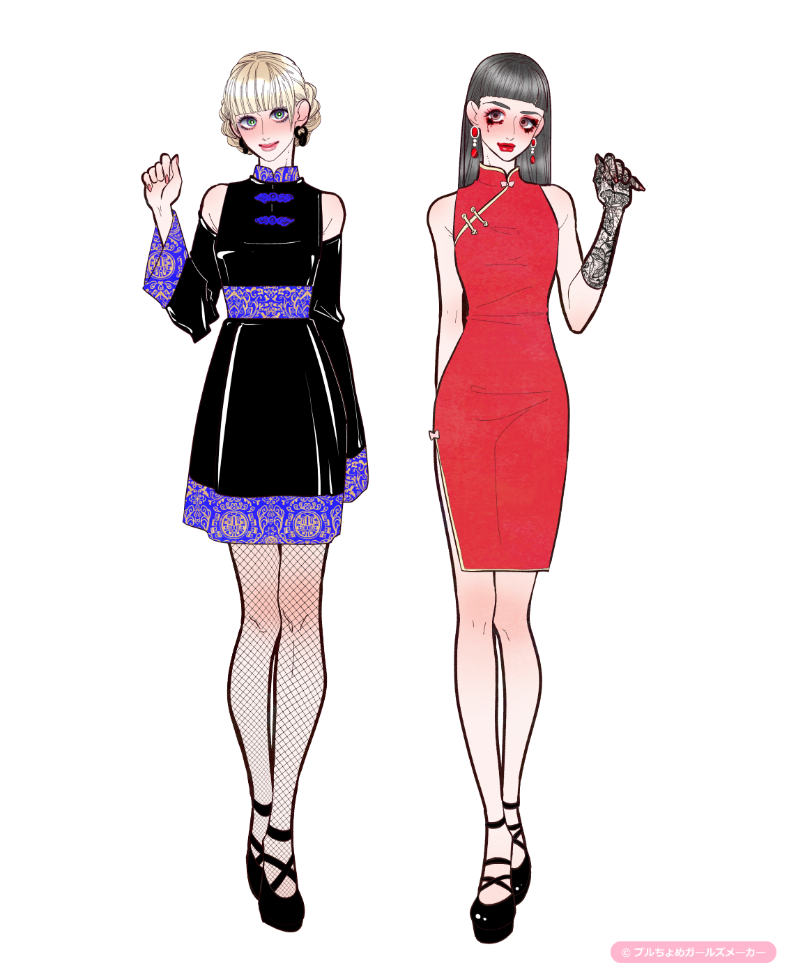 ガールズメーカーで作られた女の子3