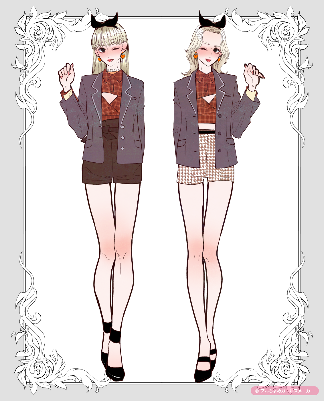 ガールズメーカーで作られた女の子4