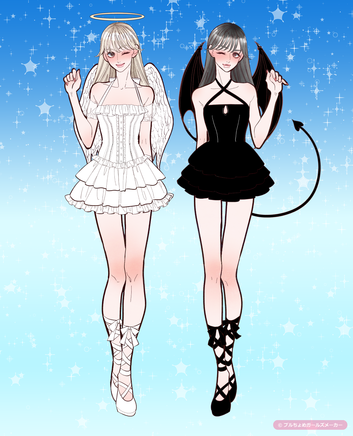 ガールズメーカーで作られた女の子2