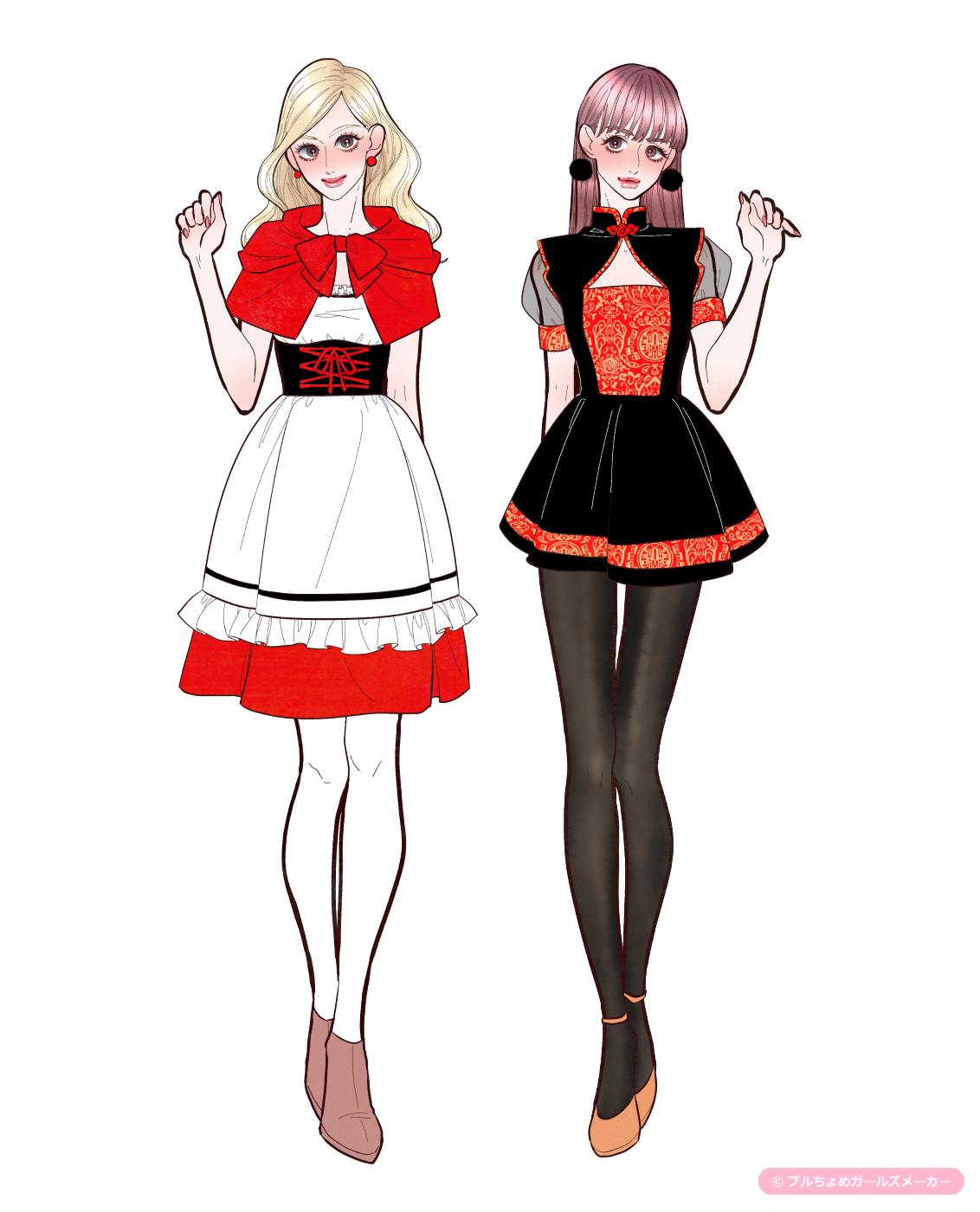 ガールズメーカーで作られた女の子6