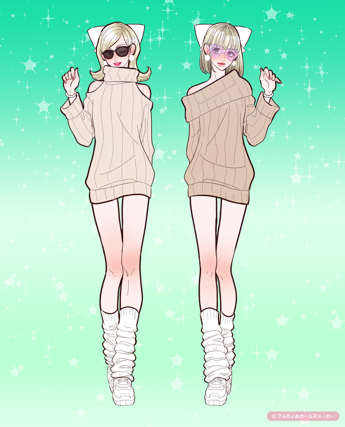 ガールズメーカーで作られた女の子5