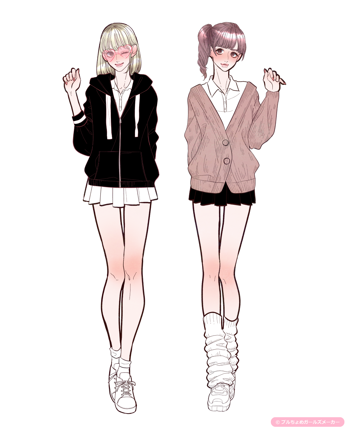 ガールズメーカーで作られた女の子2