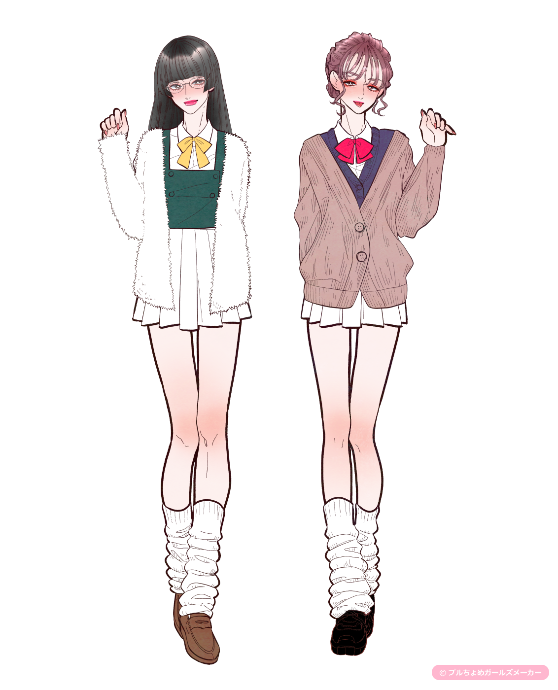 ガールズメーカーで作られた女の子4