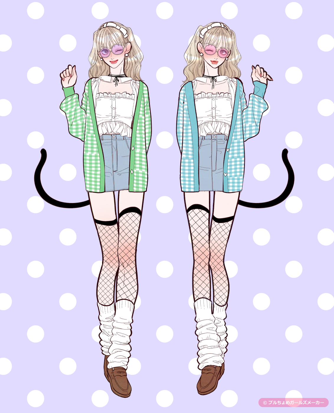 ガールズメーカーで作られた女の子2