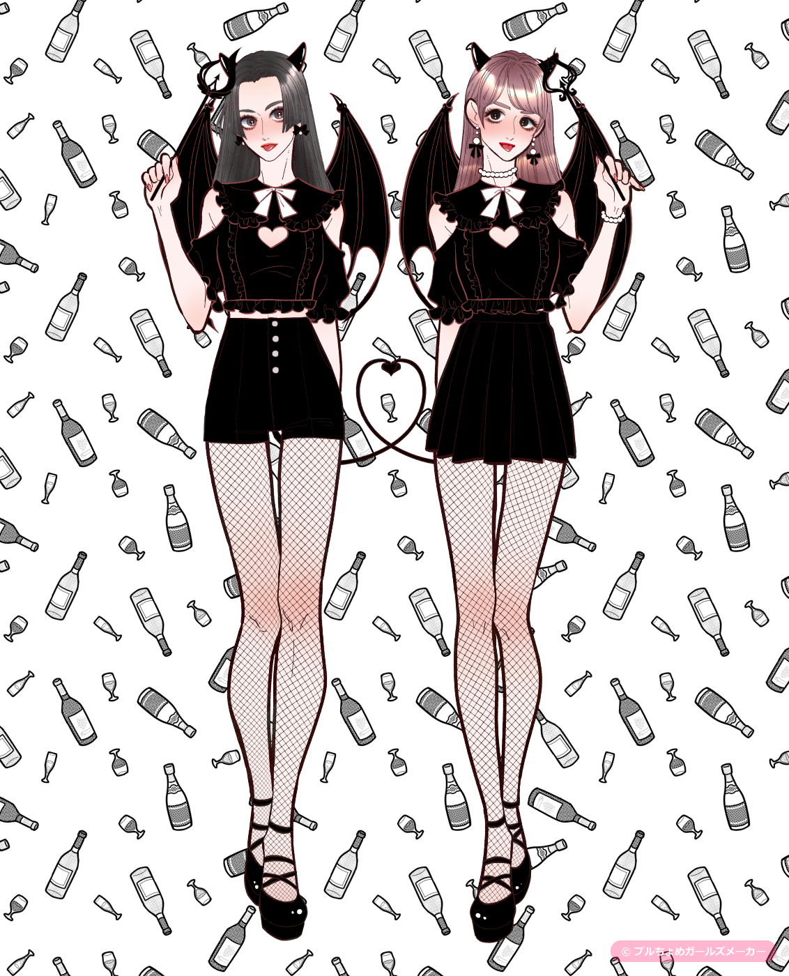 ガールズメーカーで作られた女の子6
