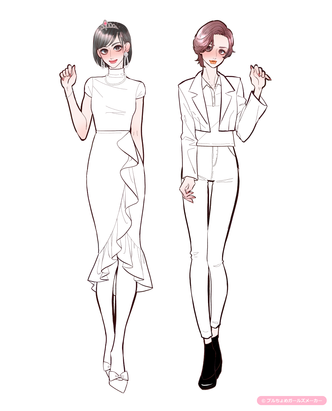 ガールズメーカーで作られた女の子5