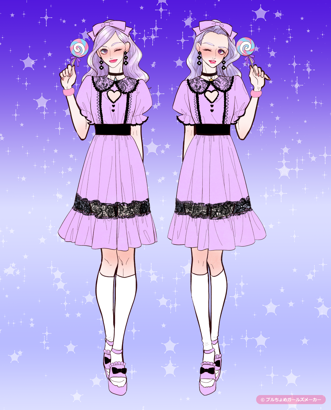 ガールズメーカーで作られた女の子4