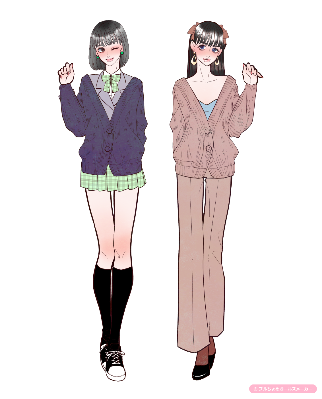 ガールズメーカーで作られた女の子3