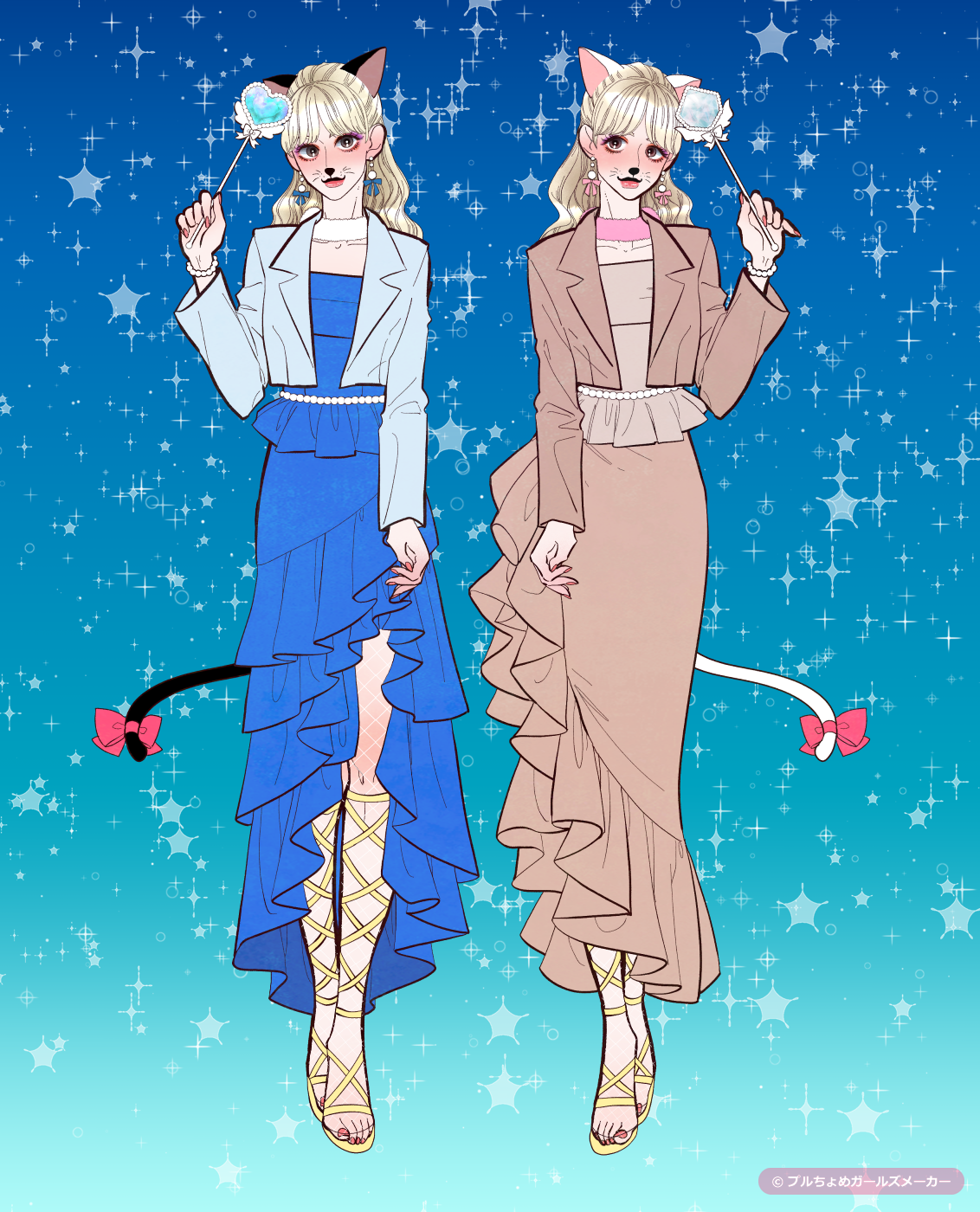 ガールズメーカーで作られた女の子4