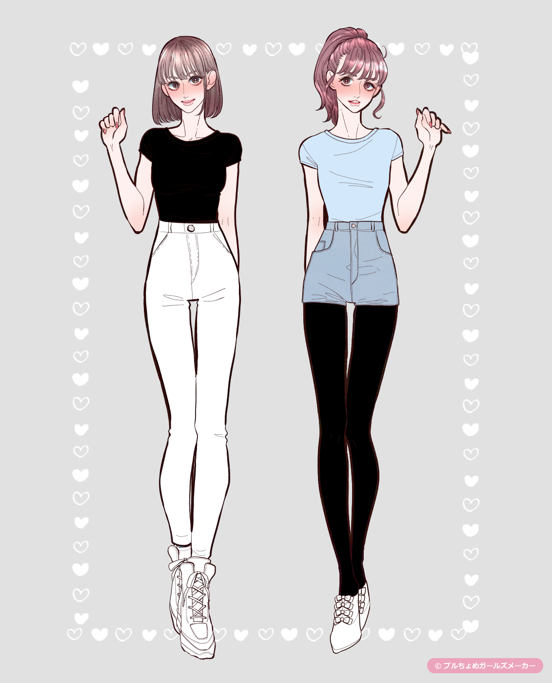 ガールズメーカーで作られた女の子2