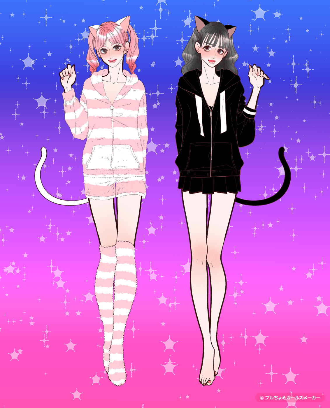 ガールズメーカーで作られた女の子1