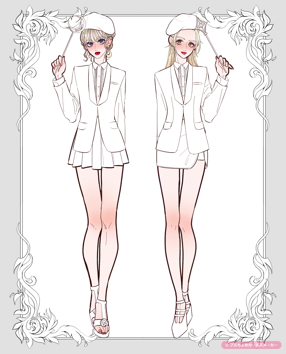 ガールズメーカーで作られた女の子6