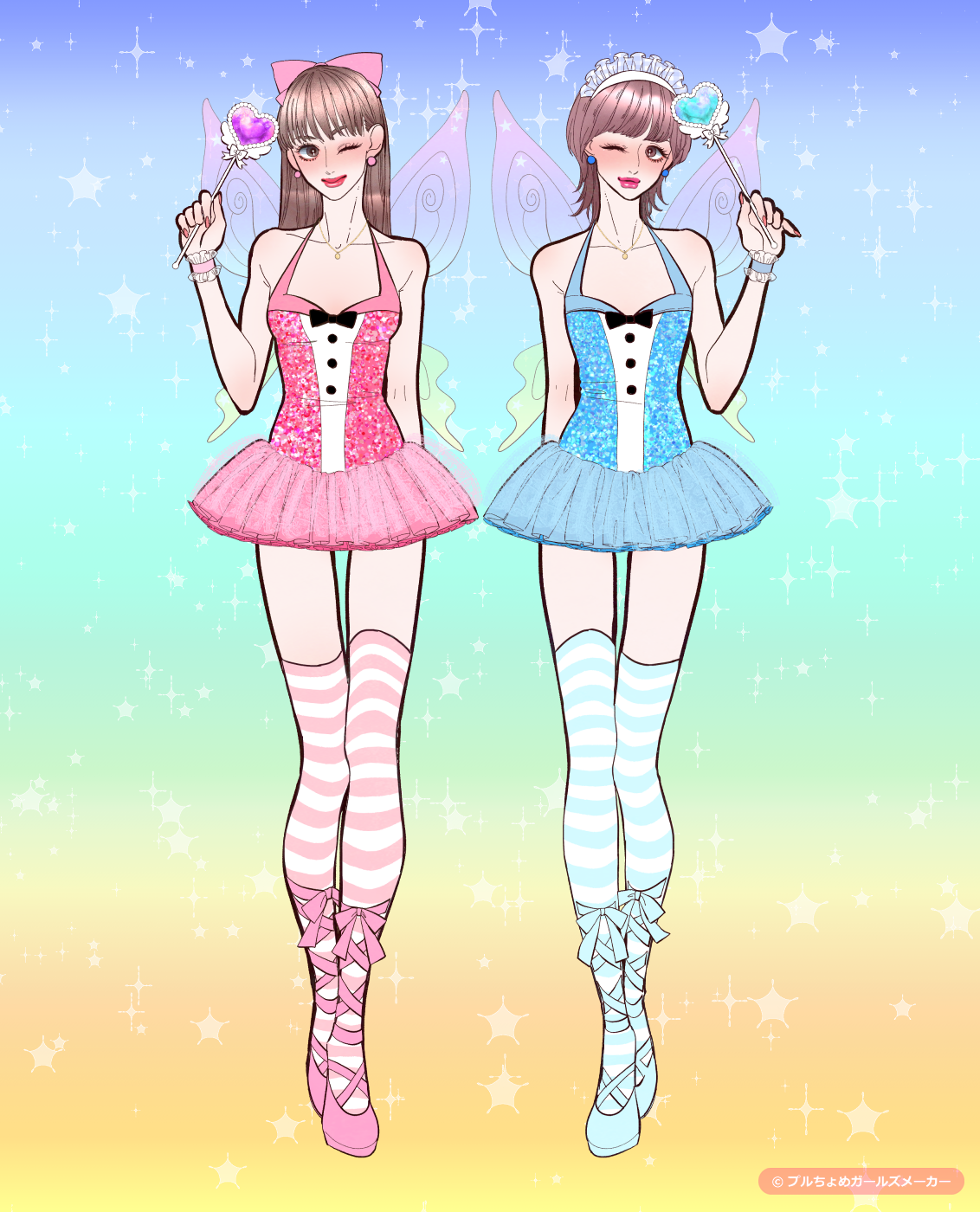 ガールズメーカーで作られた女の子1