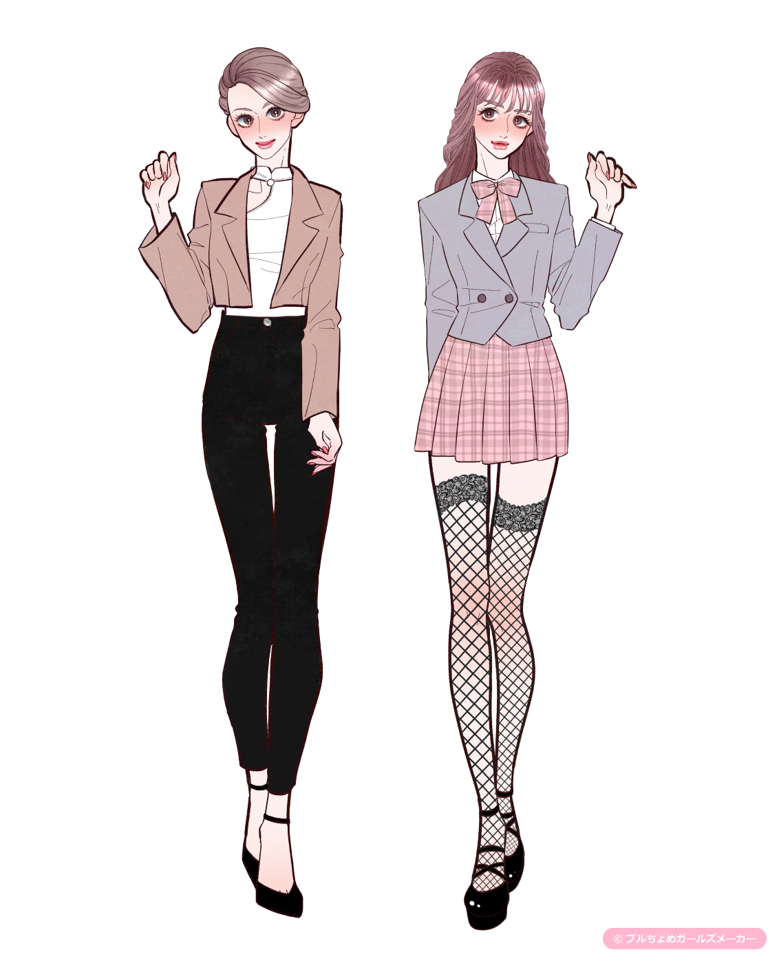 ガールズメーカーで作られた女の子5