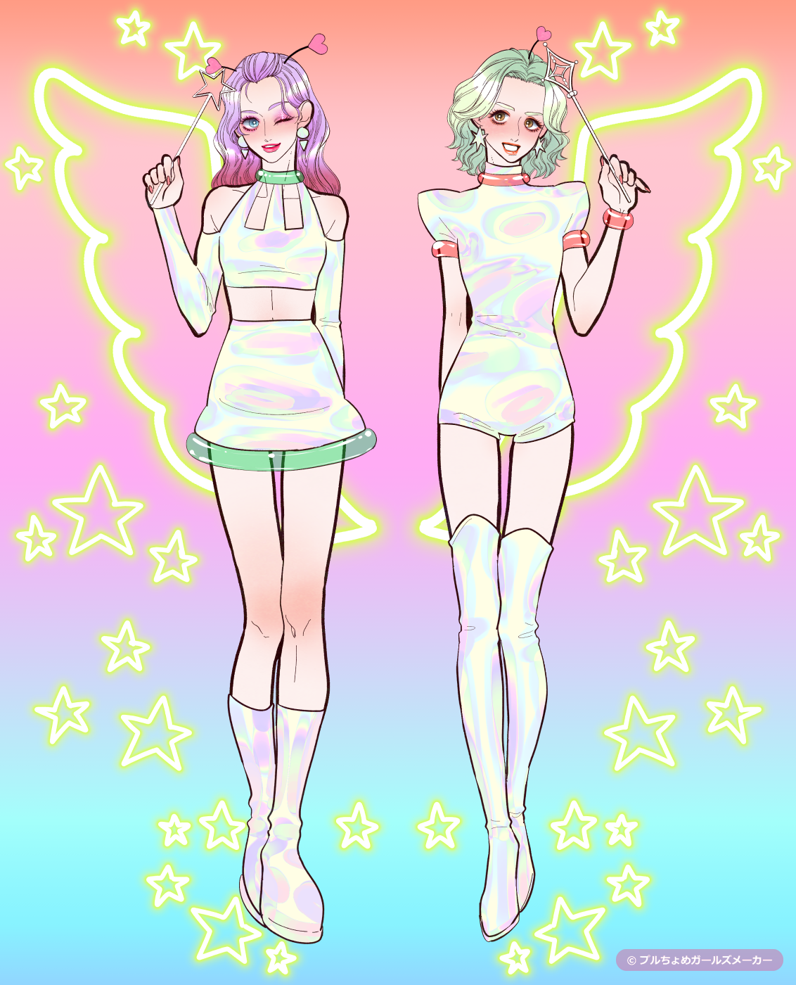 ガールズメーカーで作られた女の子1