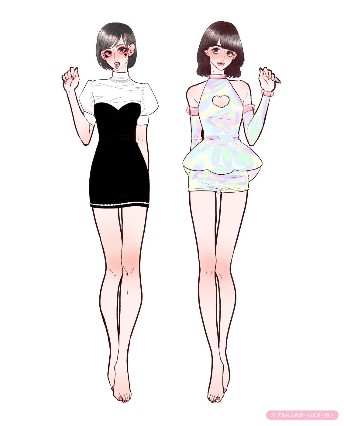 ガールズメーカーで作られた女の子2