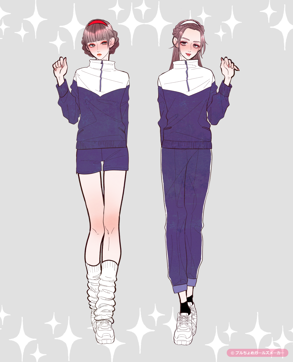 ガールズメーカーで作られた女の子1