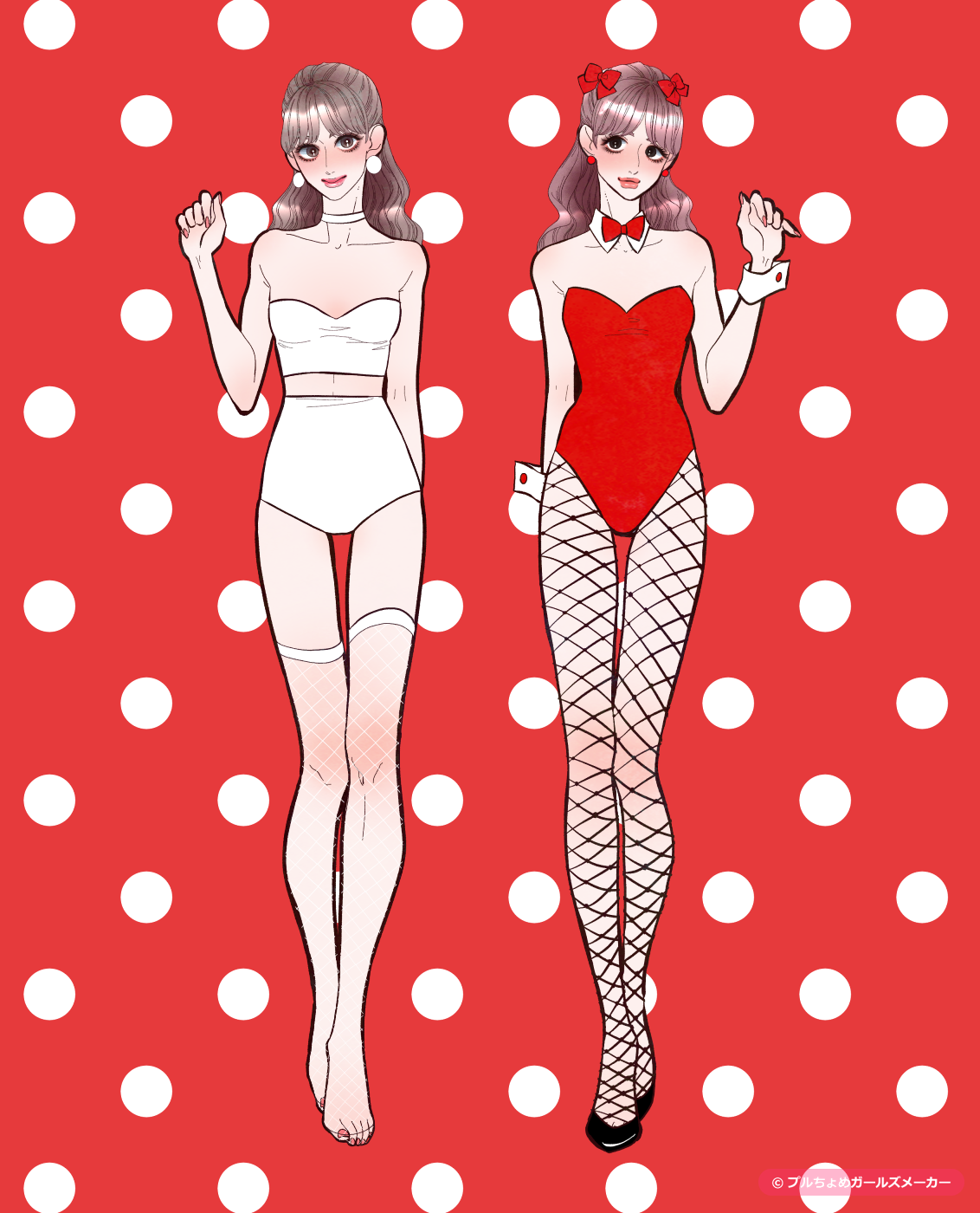 ガールズメーカーで作られた女の子2