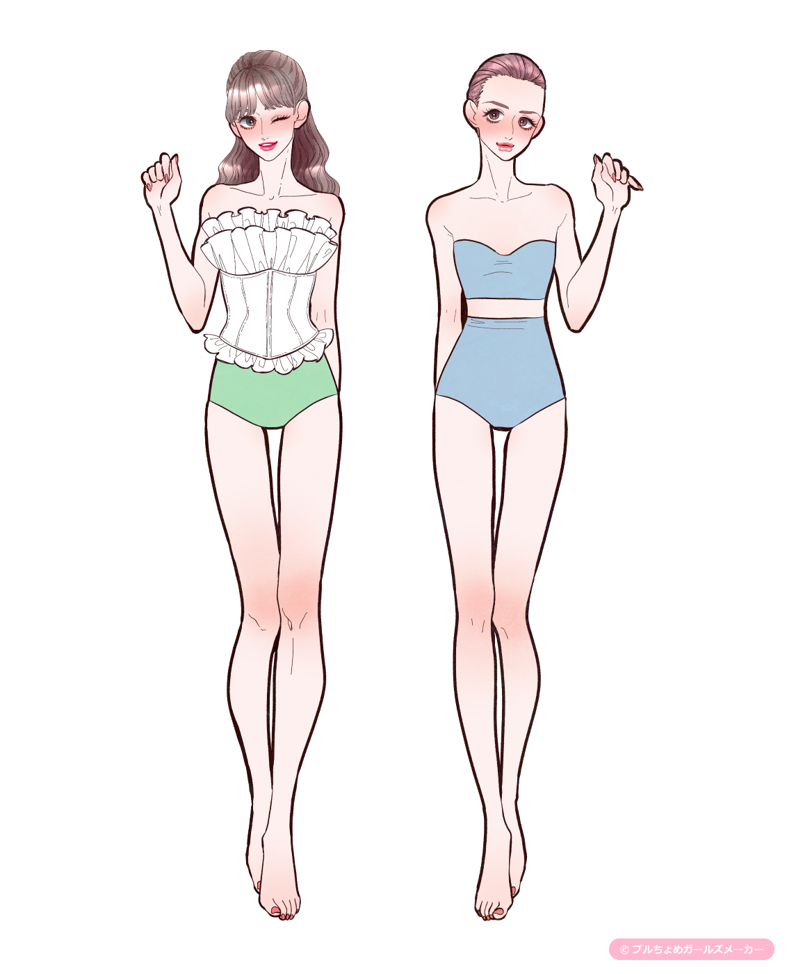 ガールズメーカーで作られた女の子3