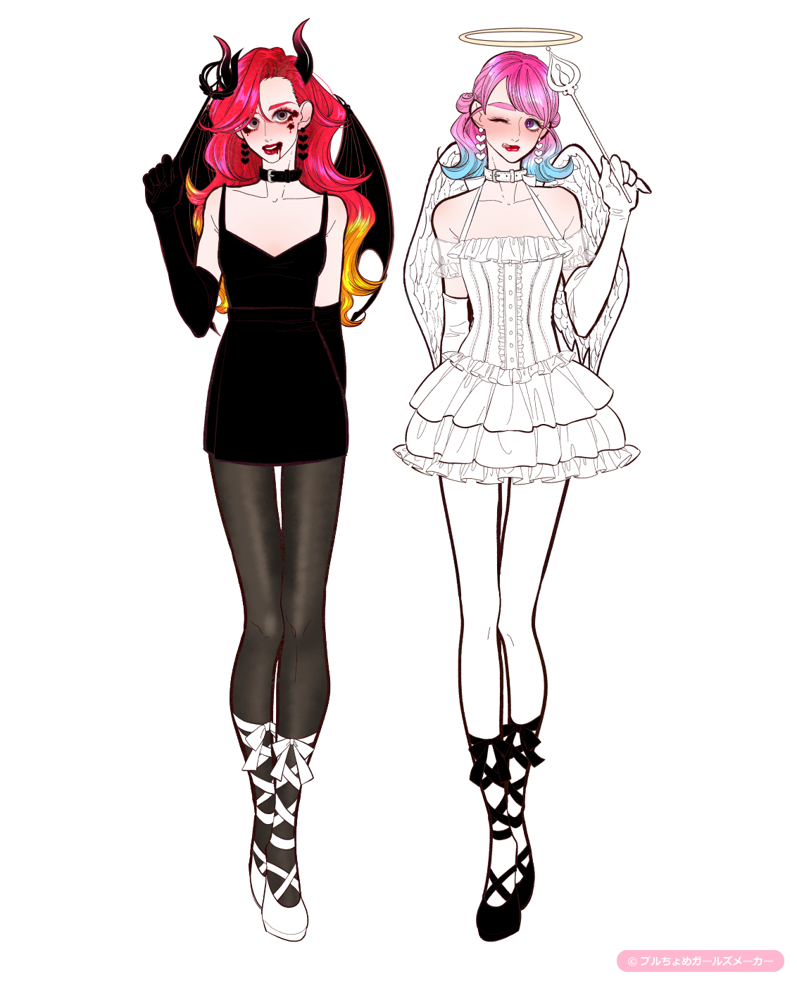 ガールズメーカーで作られた女の子3