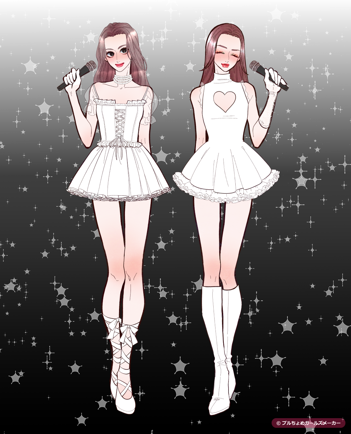ガールズメーカーで作られた女の子4