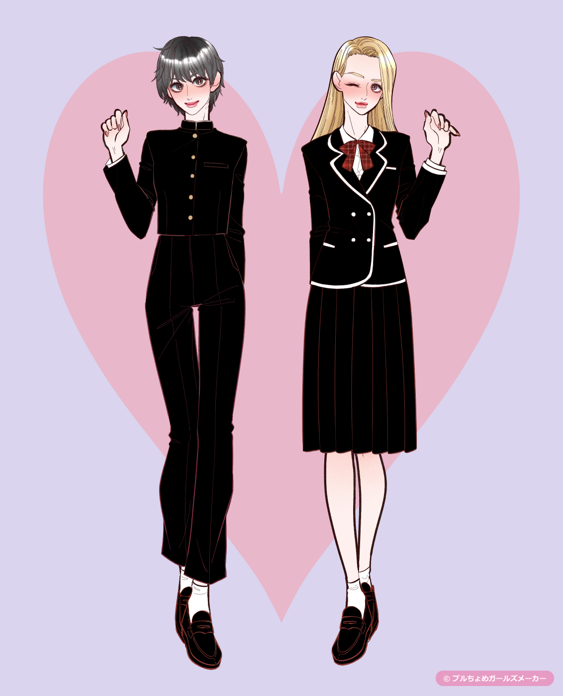 ガールズメーカーで作られた女の子4