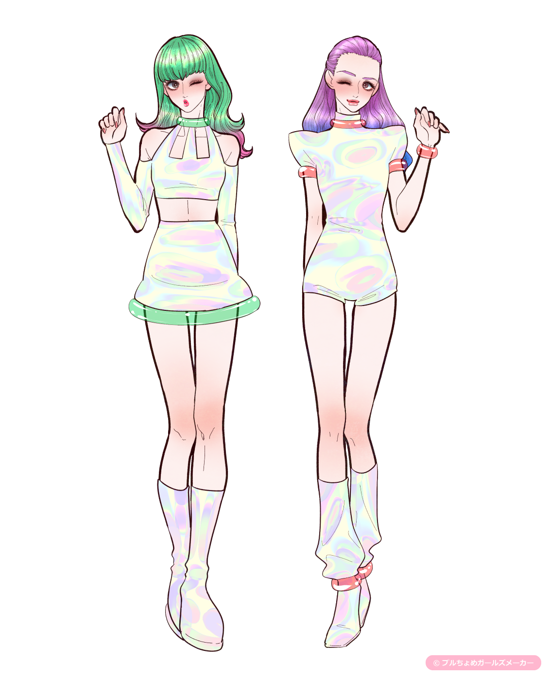 ガールズメーカーで作られた女の子8