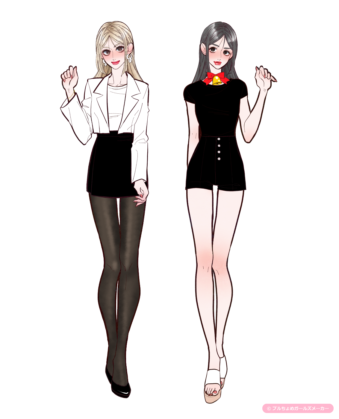 ガールズメーカーで作られた女の子2