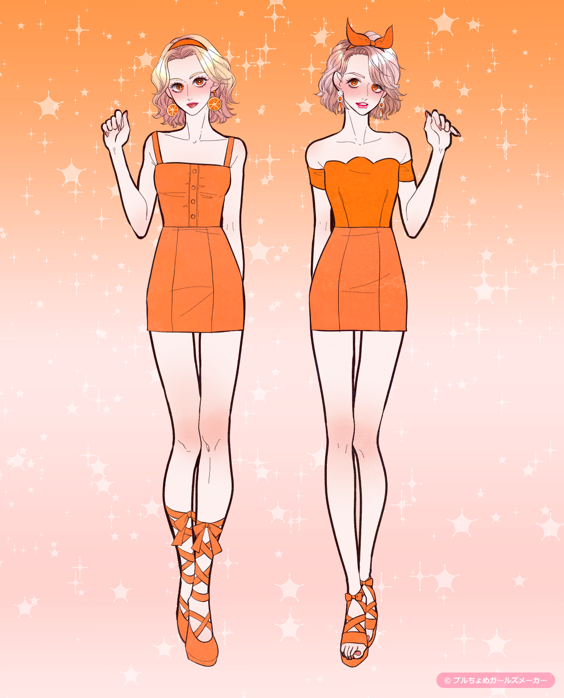 ガールズメーカーで作られた女の子5