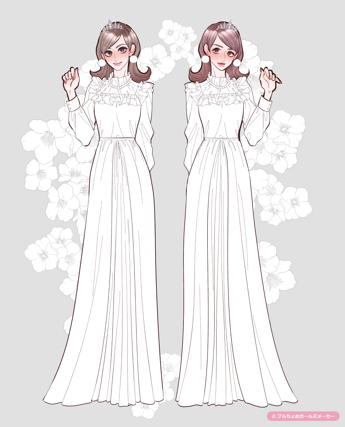 ガールズメーカーで作られた女の子2