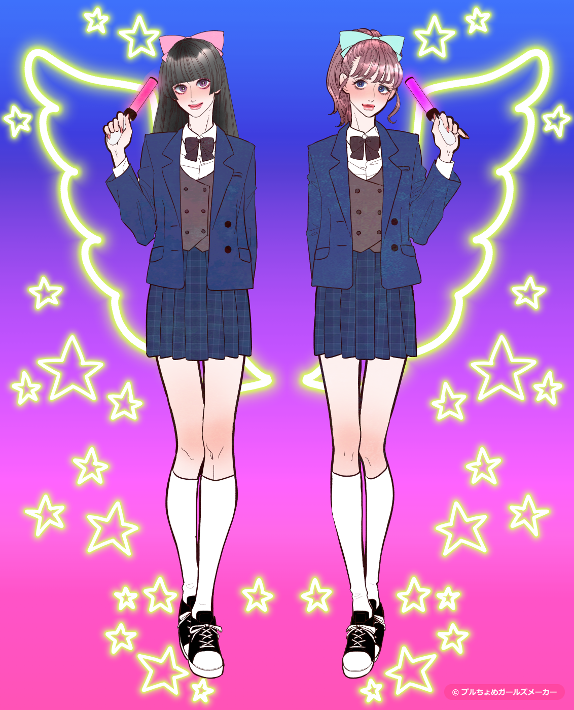 ガールズメーカーで作られた女の子19