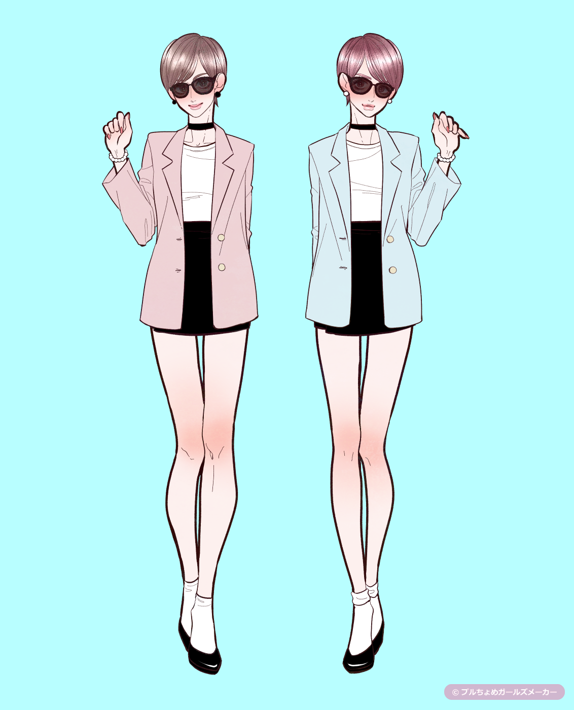 ガールズメーカーで作られた女の子3