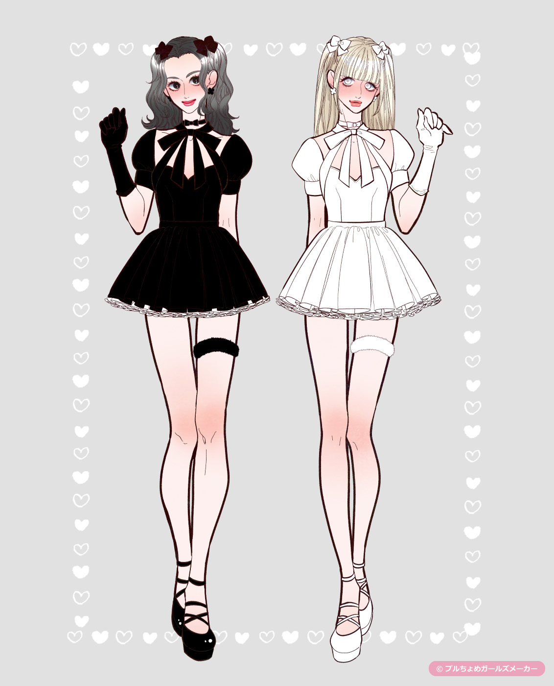 ガールズメーカーで作られた女の子5