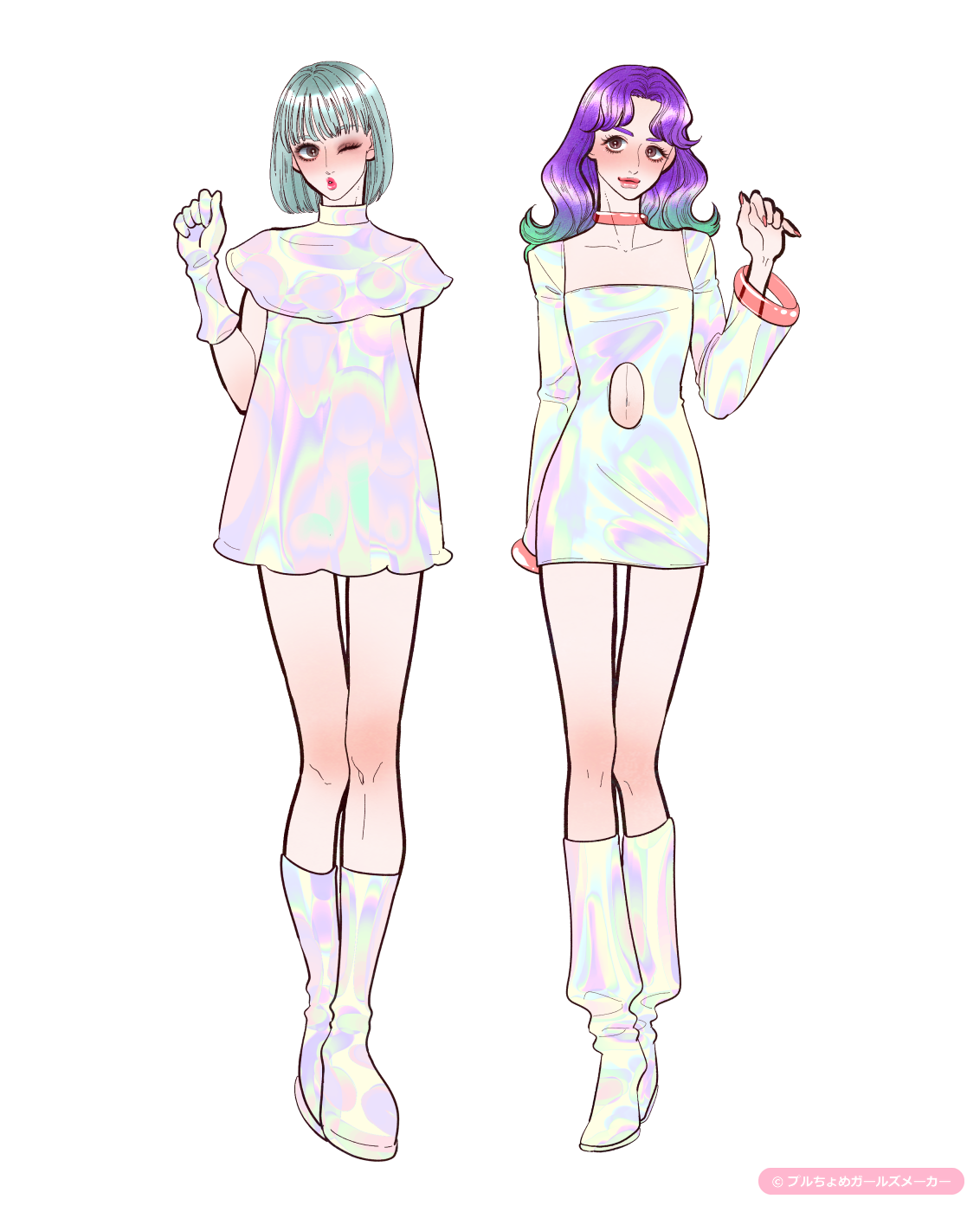 ガールズメーカーで作られた女の子4