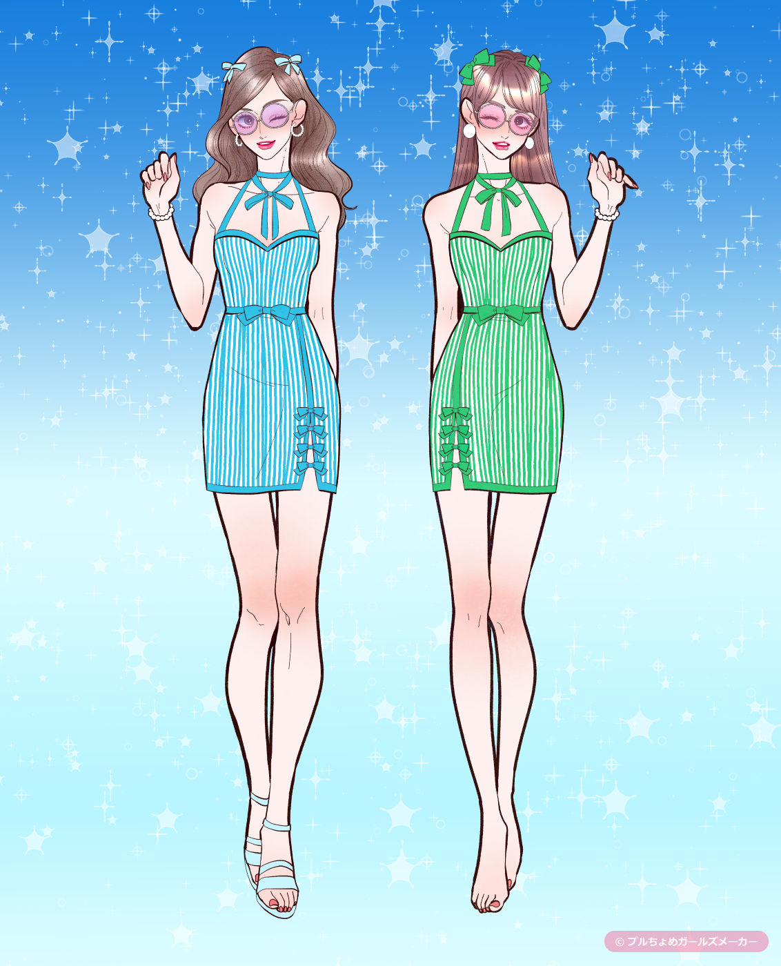 ガールズメーカーで作られた女の子2