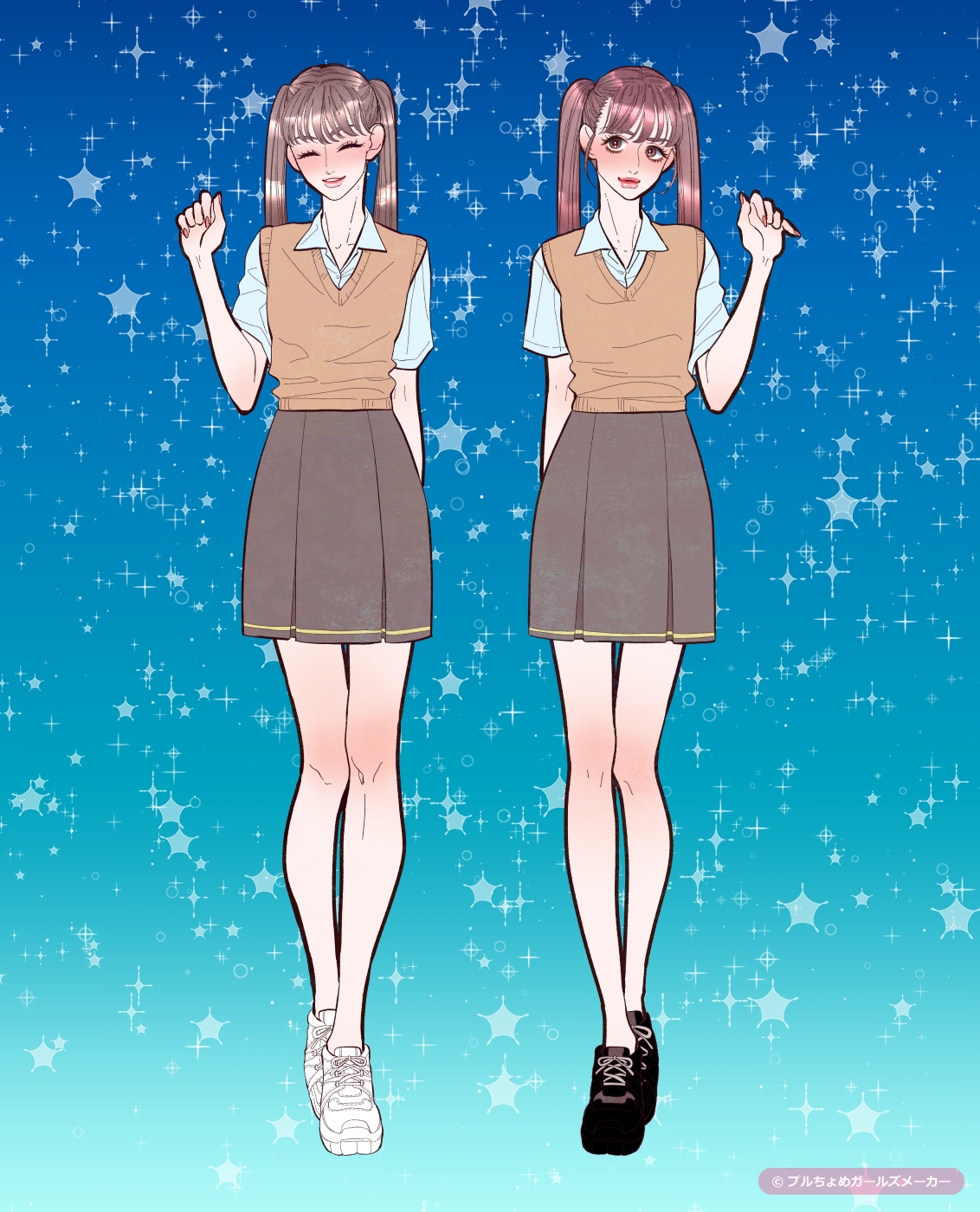 ガールズメーカーで作られた女の子6