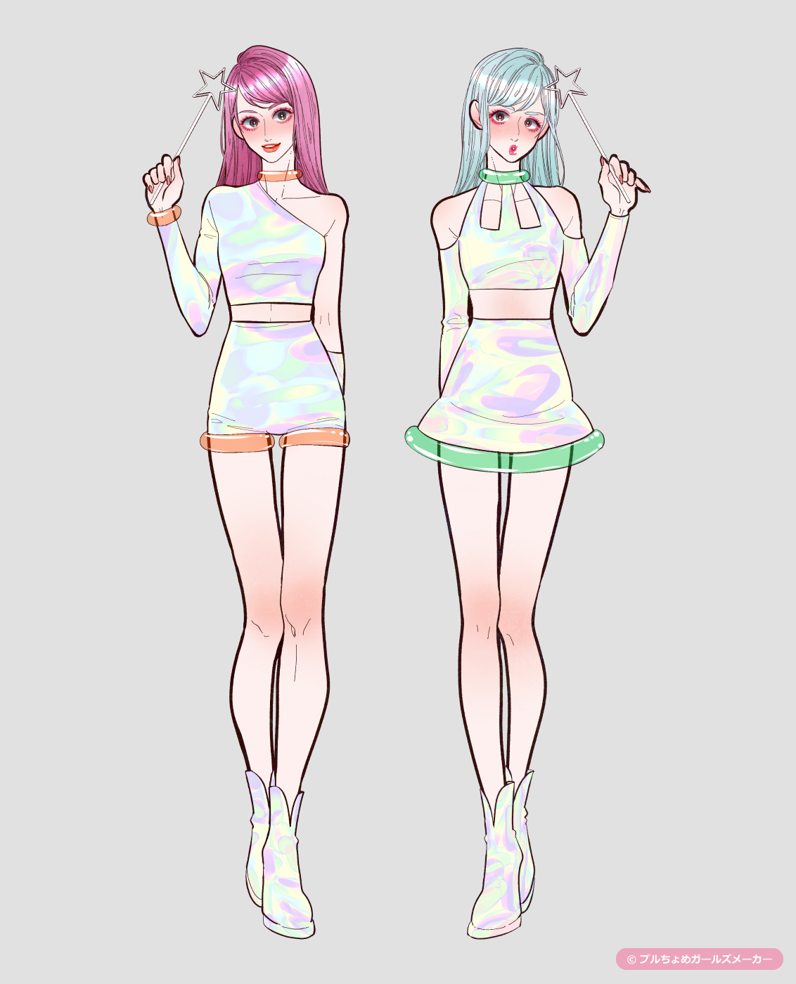 ガールズメーカーで作られた女の子3